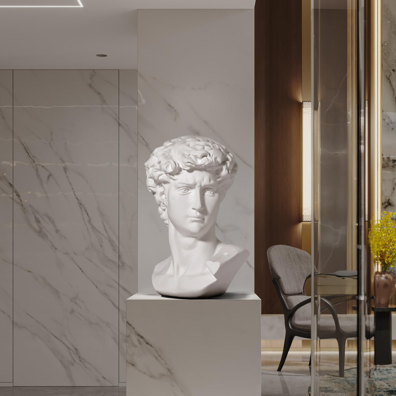 Bust Statue