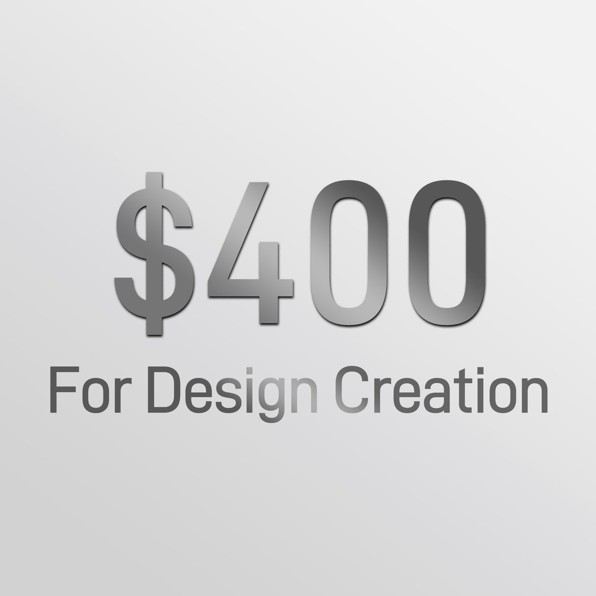 $400 Deposit for 3D Drawing Creation