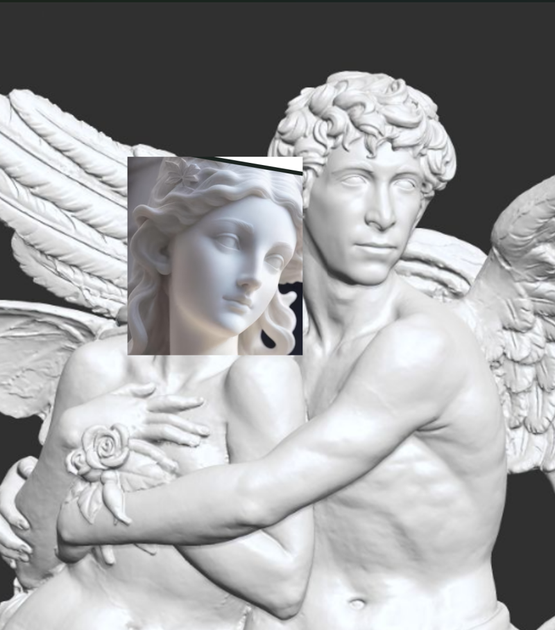 PREMIER Custom Msrble Sculpture PSM-005——50% Deposit payment for Eric