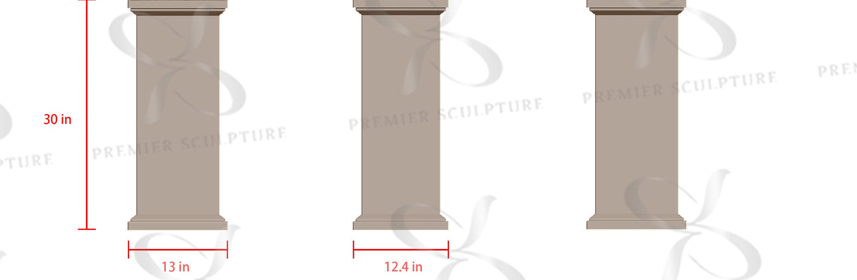 PREMIER Figure Greek Venus De Milo Goddess Marble Statue PSM-017 and PREMIER Marble Base M1-1 -Custom Link for David Small
