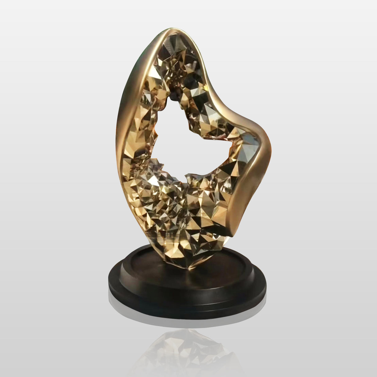 PREMIER Abstract Art Sculpture Custom Modern Stainless Steel Sculpture PSSS-012-Stainless Steel Sculpture-PREMIER SCULPTURE