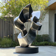 PREMIER Abstract Stainless Steel Sculpture Modern Outdoor Art Installation PSSS-045-Stainless Steel Sculpture-PREMIER SCULPTURE