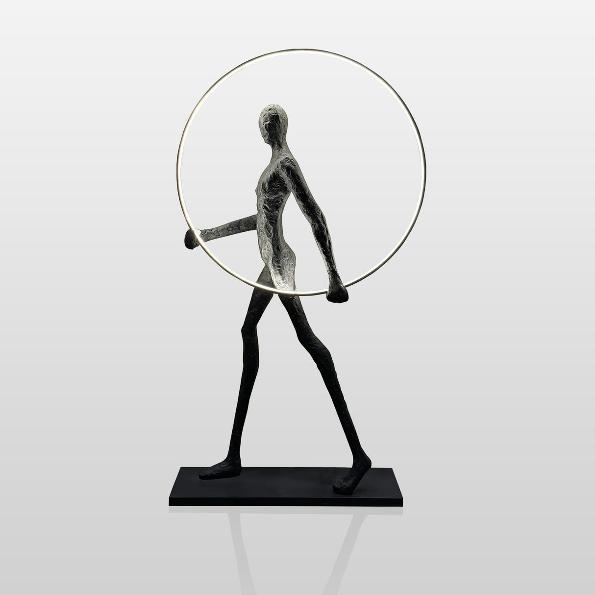 PREMIER Art Abstract Figure Statue Fiberglass Floor Custom Sculpture PSF-011-Fiberglass Sculpture-PREMIER SCULPTURE