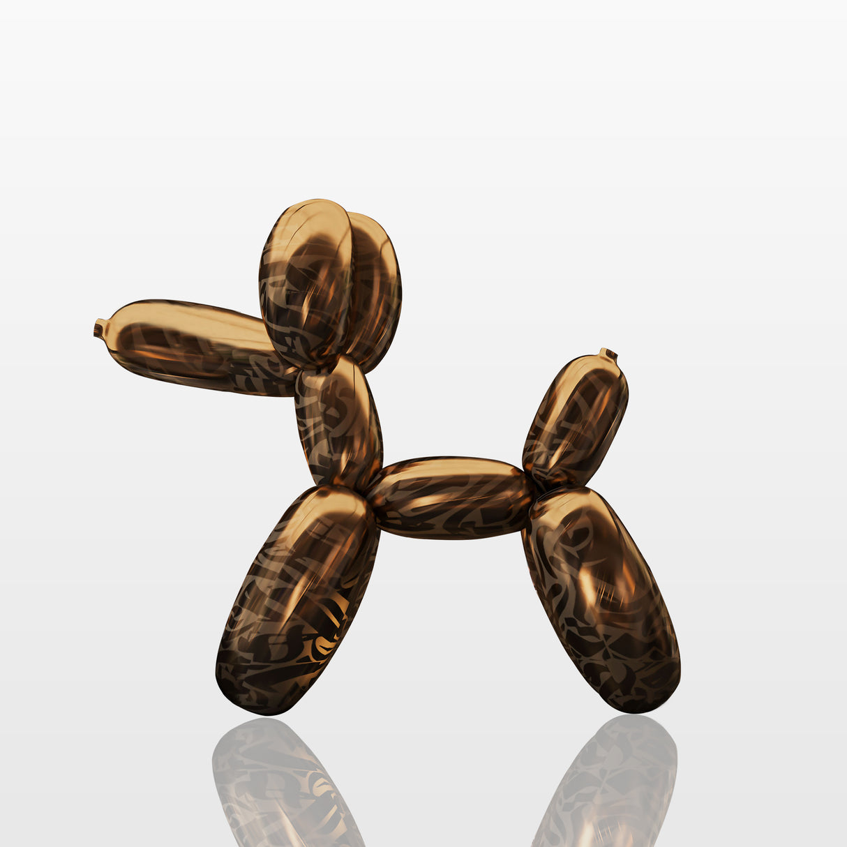 PREMIER Balloon Dog Sculpture Artwork Modern Fiberglass Sculpture PSF-022-Fiberglass Sculpture-PREMIER SCULPTURE