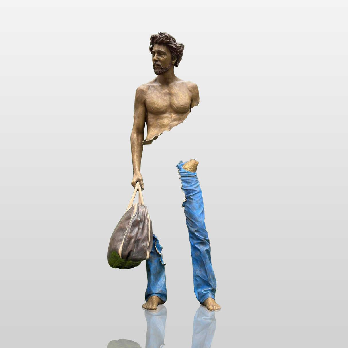 PREMIER Fragmented Travelers Bronze Sculpture Abstract Custom Sculpture PSB-010-Bronze Sculpture-PREMIER SCULPTURE