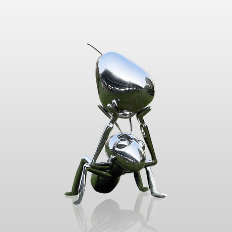 PREMIER Garden Sculpture Custom Stainless steel Lawn Ornament City Ant Art PSSS-010-Stainless Steel Sculpture-PREMIER SCULPTURE