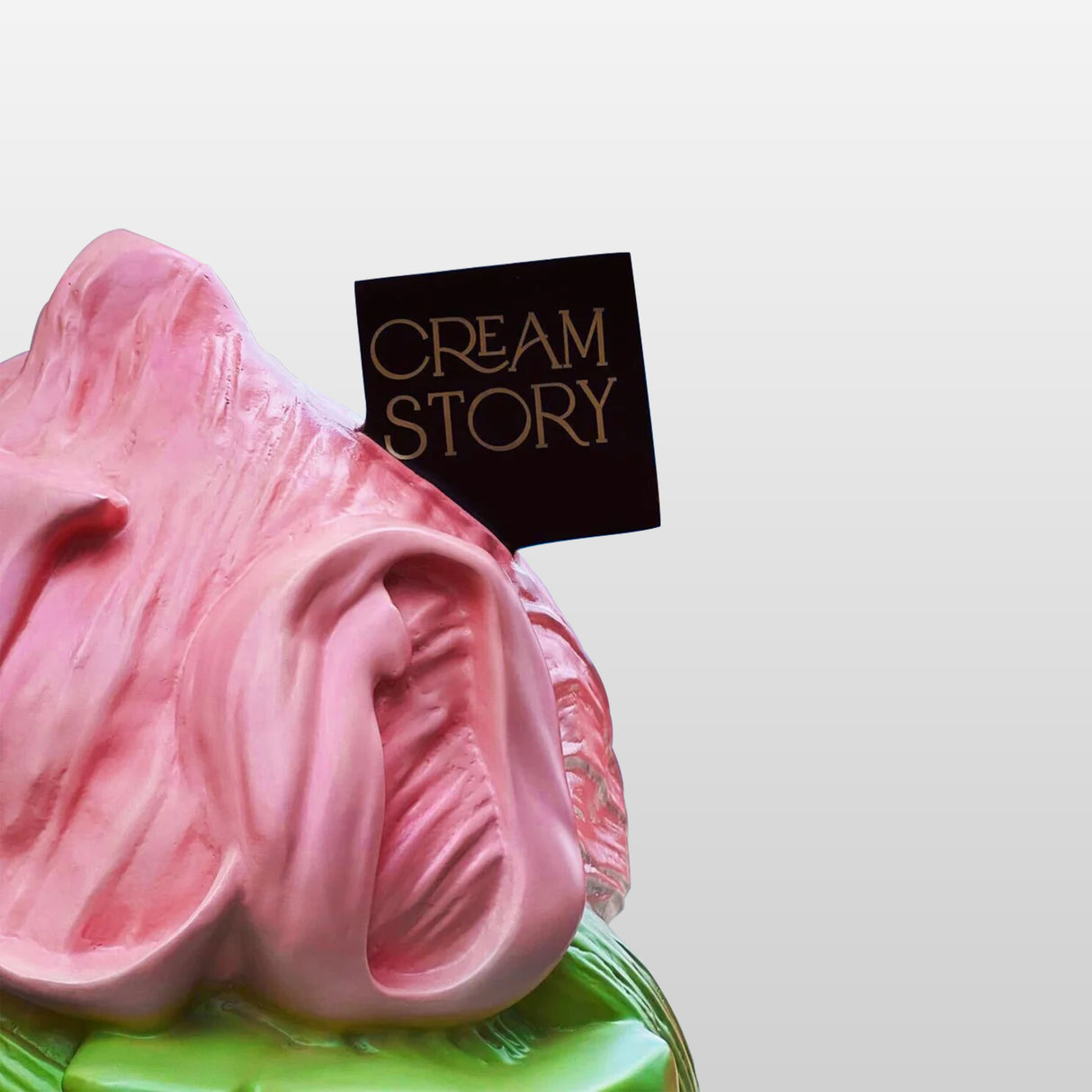 PREMIER Ice Cream Sculpture Oversized Melting Custom Sculpture for Dessert Shop PSF-033-Fiberglass Sculpture-PREMIER SCULPTURE