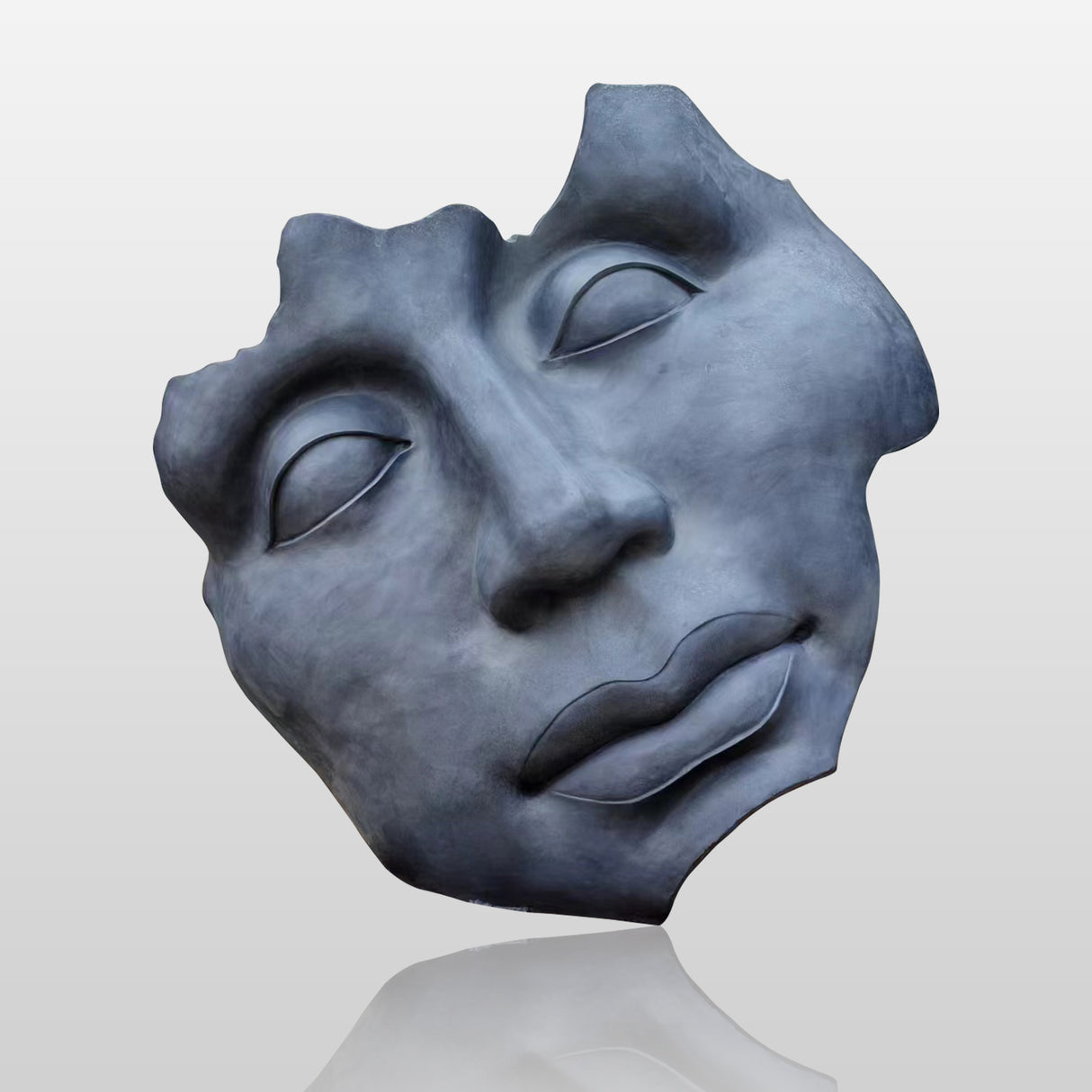 PREMIER Lgor Mitoraj Face Bronze Sculpture Abstract Face Statue PSB-009-Bronze Sculpture-PREMIER SCULPTURE