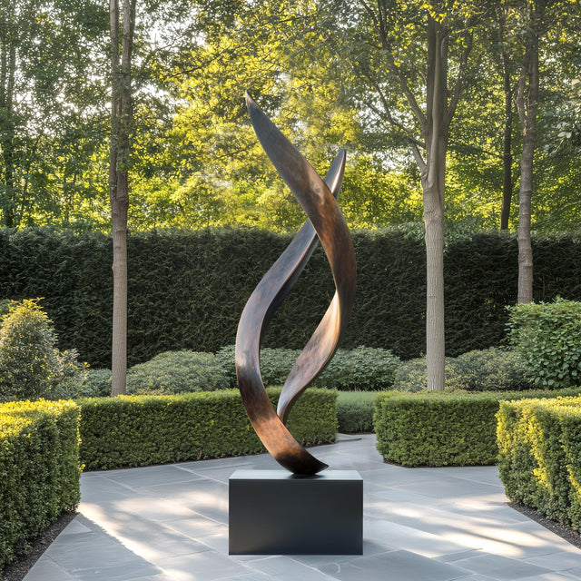 PREMIER Luxury Bronze Artwork Modern Sculpture for Outdoor Garden or Patio PSB-052-Bronze Sculpture-PREMIER SCULPTURE