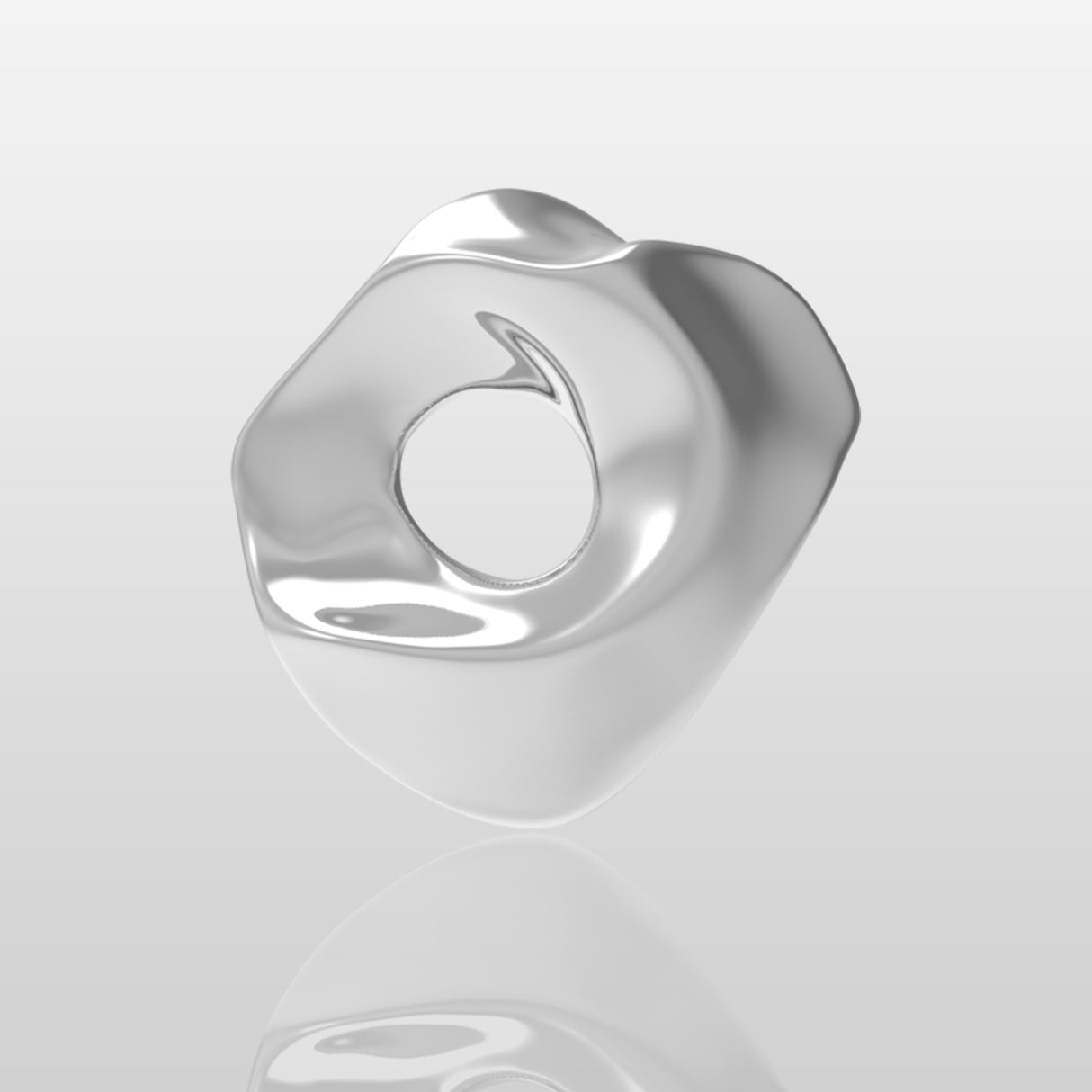 PREMIER Modern Abstract Sculpture Curved Contemporary Outdoor Stainless Steel Sculpture PSSS-057-Stainless Steel Sculpture-PREMIER SCULPTURE