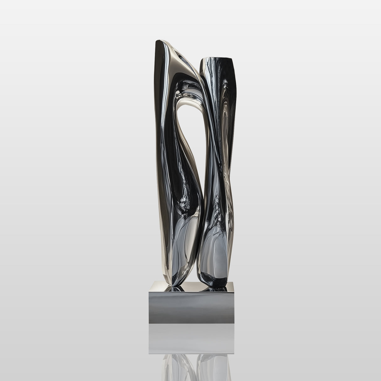 PREMIER Modern Stainless Steel Sculpture Art Abstract Sculpture for Modern Interiors PSSS-056-Stainless Steel Sculpture-PREMIER SCULPTURE