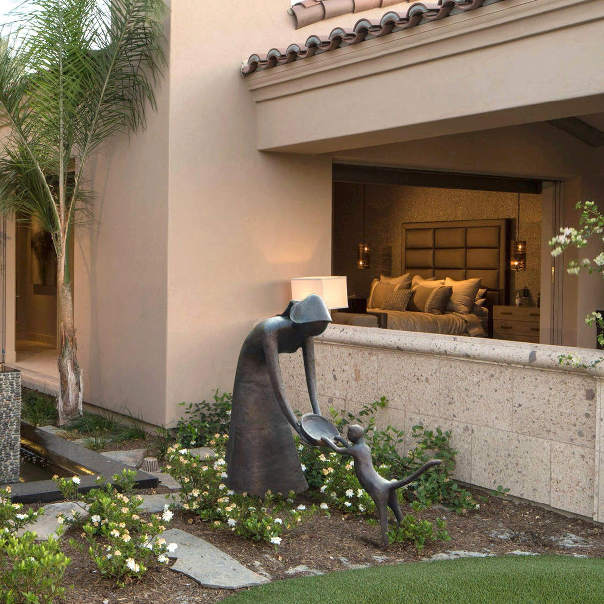 PREMIER Ornament Abstract Figure Custom Bronze Sculpture PSB-014-Bronze Sculpture-PREMIER SCULPTURE