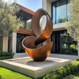 PREMIER Stainless Steel Abstract Sculpture Modern Outdoor Large Sculpture PSSS-046-Stainless Steel Sculpture-PREMIER SCULPTURE
