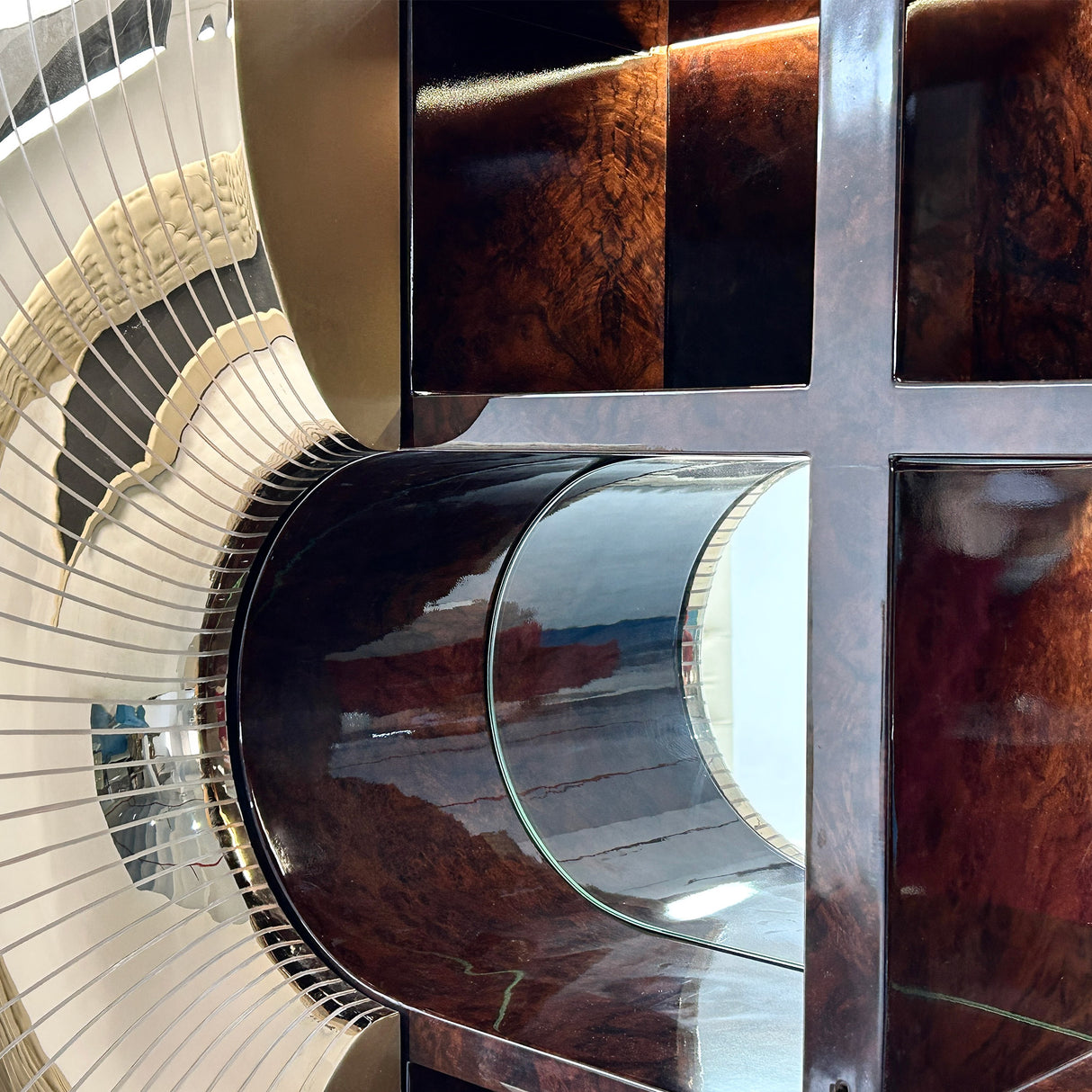 PREMIER Wall URCHIN Cabinet Modern Decorative Storage Sculpture for Luxury Interiors PSSS-068-Stainless Steel Sculpture-PREMIER SCULPTURE