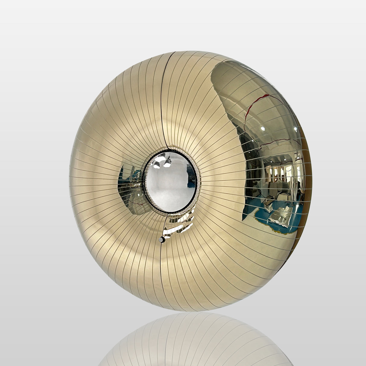 PREMIER Wall URCHIN Cabinet Modern Decorative Storage Sculpture for Luxury Interiors PSSS-068-Stainless Steel Sculpture-PREMIER SCULPTURE