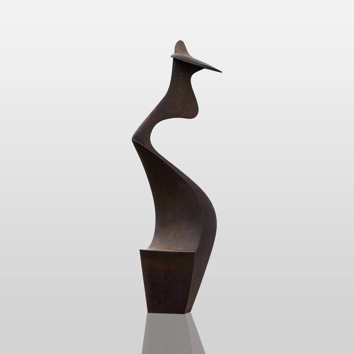 PREMIER Abstract Human Bronze Sculpture with Graceful Form Design Perfect for Public Parks, Lakeside Lawn or Cultural Outdoor Settings PSB-157-Bronze Sculpture-PREMIER SCULPTURE
