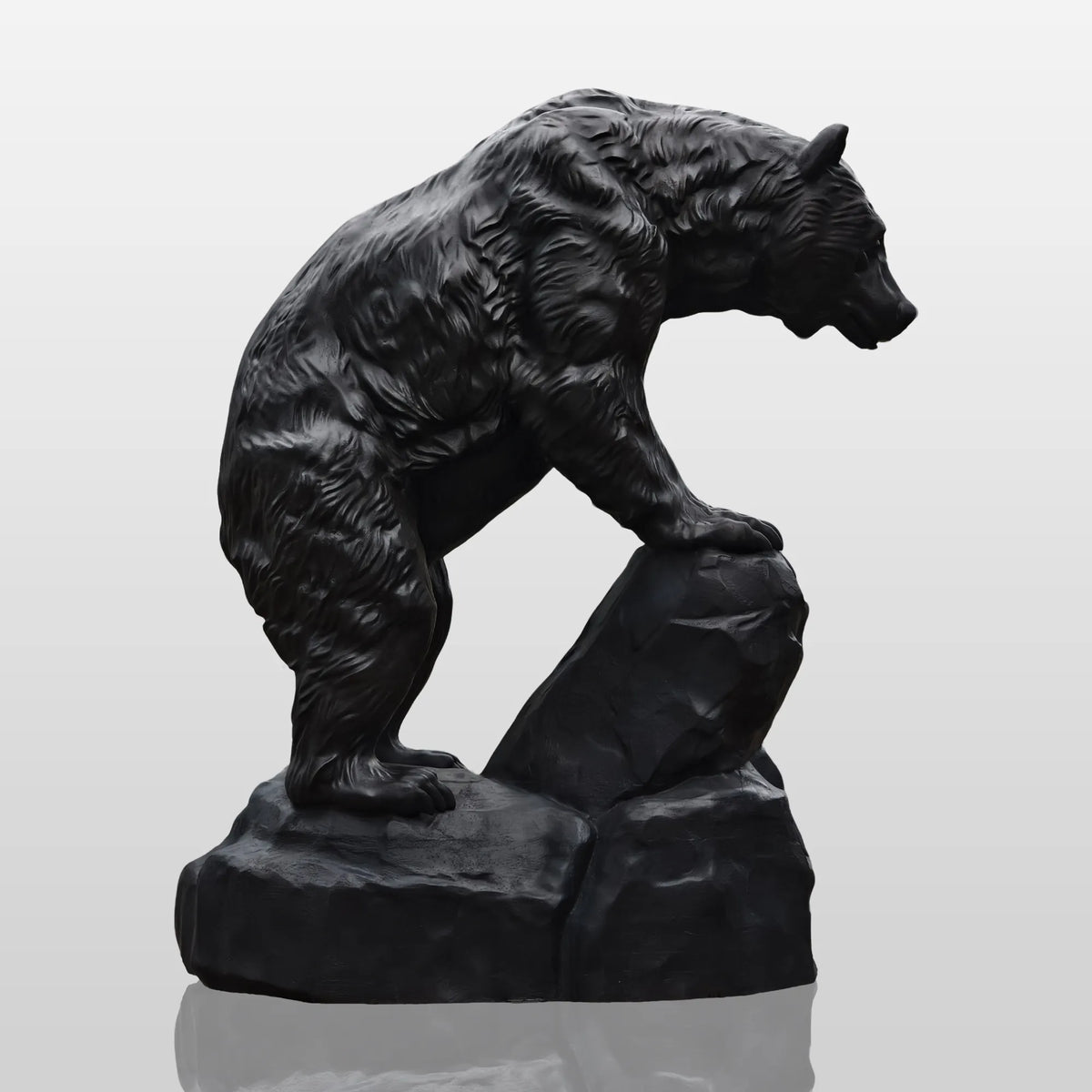PREMIER Realistic Bear Bronze Sculpture for Outdoor Garden Decor PSB-155-Bronze Sculpture-PREMIER SCULPTURE