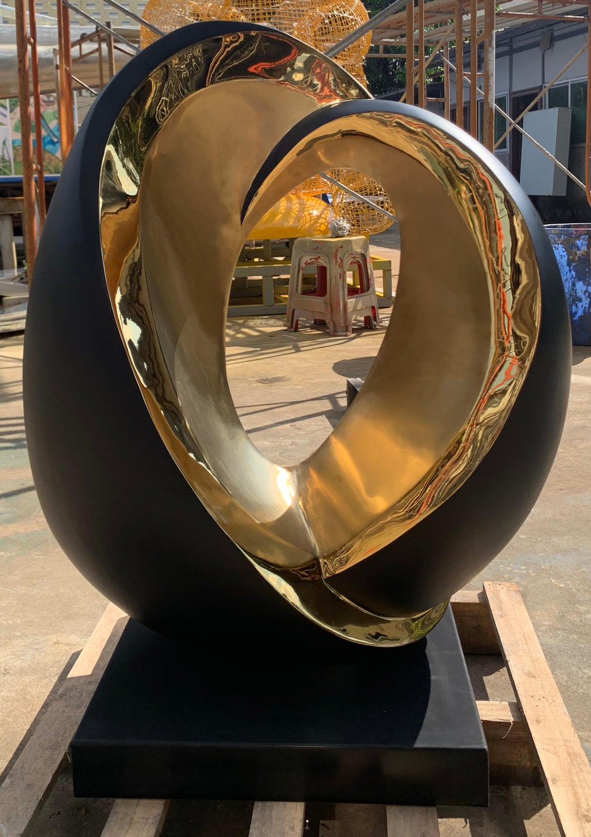 PREMIER Stainless Steel Sculpture PSB-037-#PRS1059-Rest of Payment Custom Link for Bob Kjelden