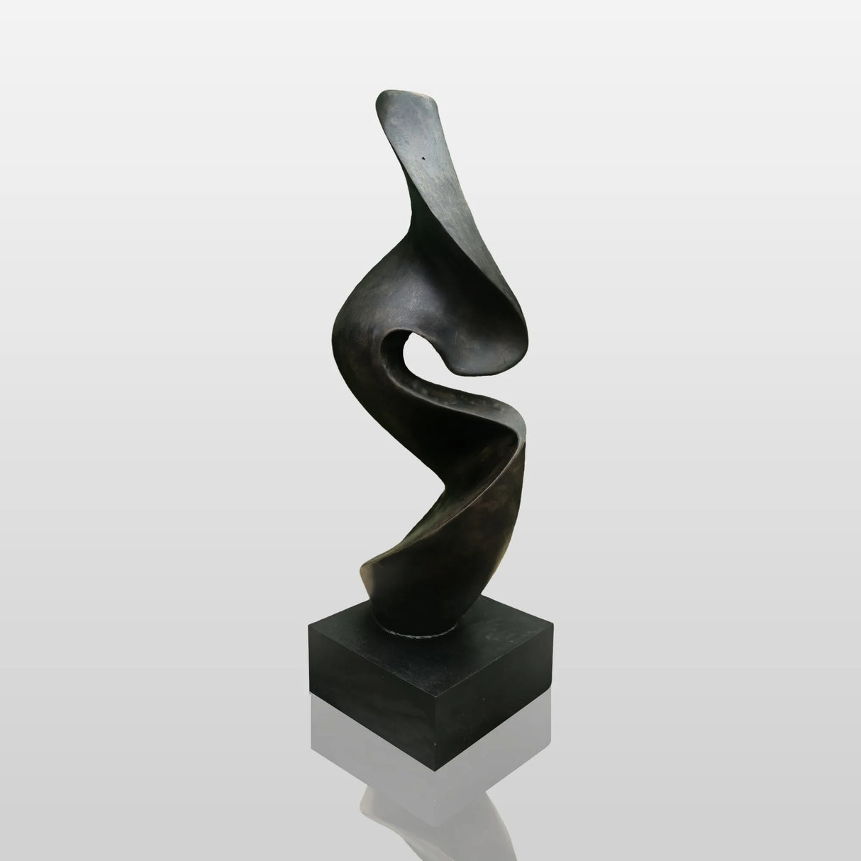 PREMIER Bronze Abstract Sculpture Fluid Modern Art for Gardens, Hotels, and Architectural Spaces PSB-089