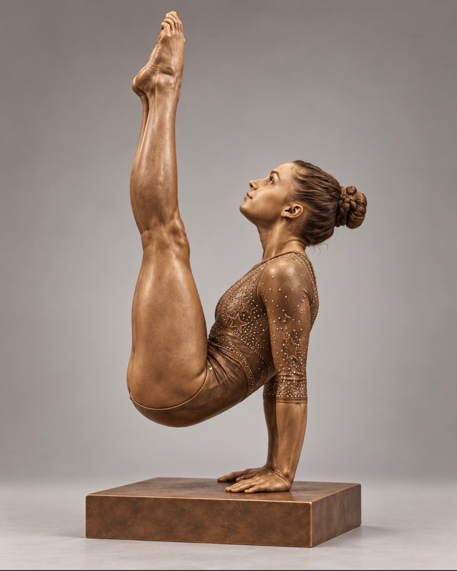 PREMIER Custom Figurative Sculpture PSC-082-50% Deposit Custom Link for Robert Travers-BRASS