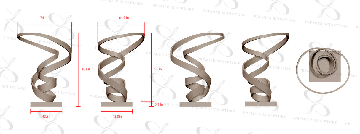 PREMIER Public Art Sculpture PSLSS-007—Custom Link for Keisha Dillon