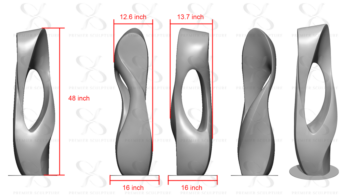 PREMIER Modern Abstract Outdoor Art PSSS-079-Custom link for Michael Skinner