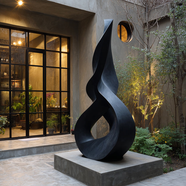 PREMIER Abstract Bronze Sculpture in Modern Style For Courtyards and Luxury Residences PSB-090-Bronze Sculpture-PREMIER SCULPTURE