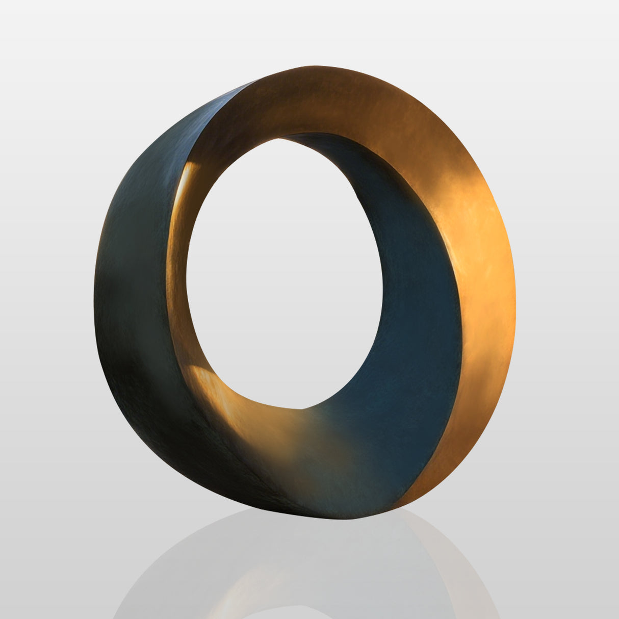 PREMIER Bronze Circle Sculpture Modern Sculpture for Luxury Outdoor Spaces PSB-080-Bronze Sculpture-PREMIER SCULPTURE