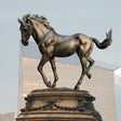 PREMIER Classic Walking Horse Statue Monumental Bronze Horse Sculpture for Public Squares and Equestrian Memorials PSB-073-Bronze Sculpture-PREMIER SCULPTURE