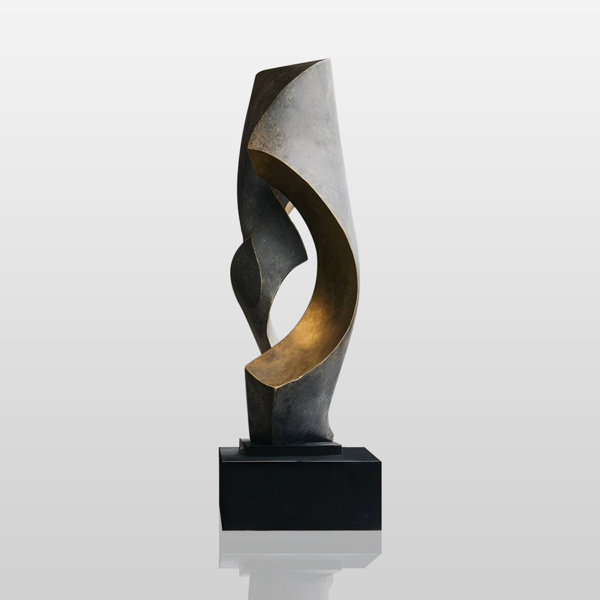 PREMIER Luxury Modern Sculpture Bronze Abstract Sculpture for Grand Interiors PSB-078-Bronze Sculpture-PREMIER SCULPTURE