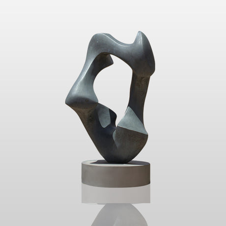 PREMIER Outdoor Sculpture Modern Abstract Sculpture Organic Form Inspired by Nature for Garden or Courtyard PSSS-094-Stainless Steel Sculpture-PREMIER SCULPTURE