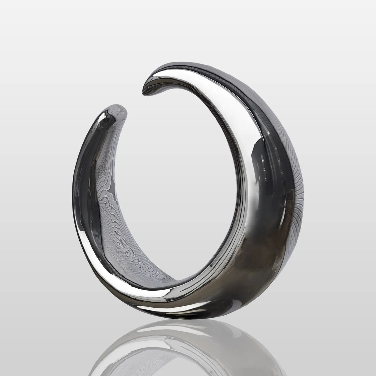 PREMIER Polished Fluid Sculpture Stainless Steel Outdoor Pool Art PSSS-078-Stainless Steel Sculpture-PREMIER SCULPTURE