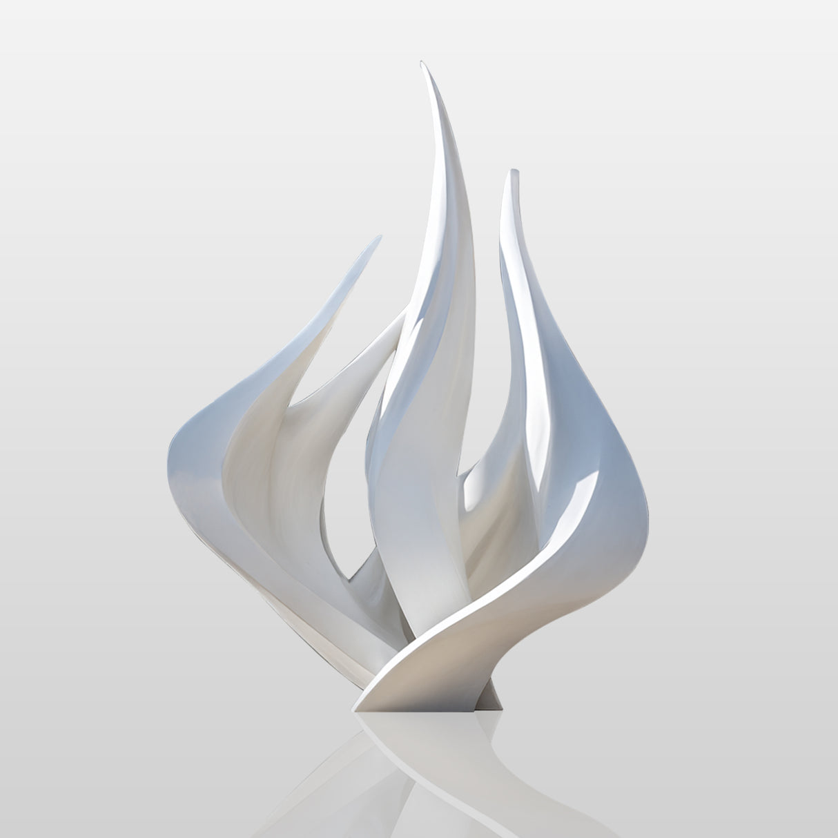 PREMIER Stainless Steel Outdoor Sculpture for Corporate Plazas, Hotel Entrances, Luxury Residences, and Public Spaces PSSS-119-Stainless Steel Sculpture-PREMIER SCULPTURE