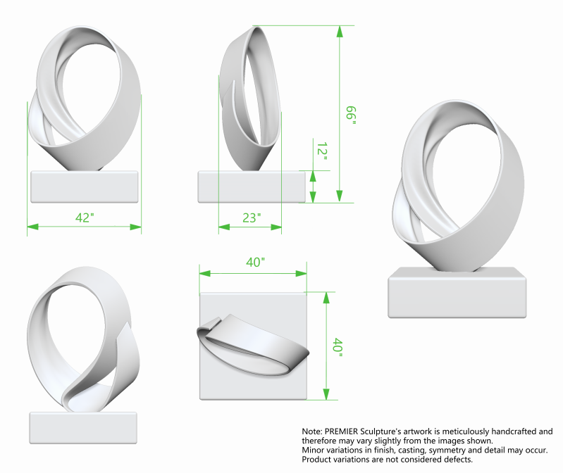 PREMIER Bronze Art Modern Abstract Sculpture PSB-043- Custom Link for David