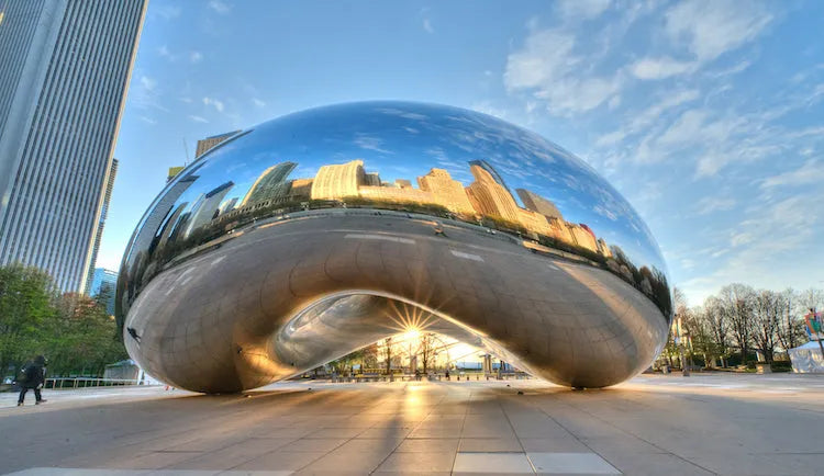 Bean Shape Building Where is the Bean Sculpture in Chicago? – PREMIER SCULPTURE