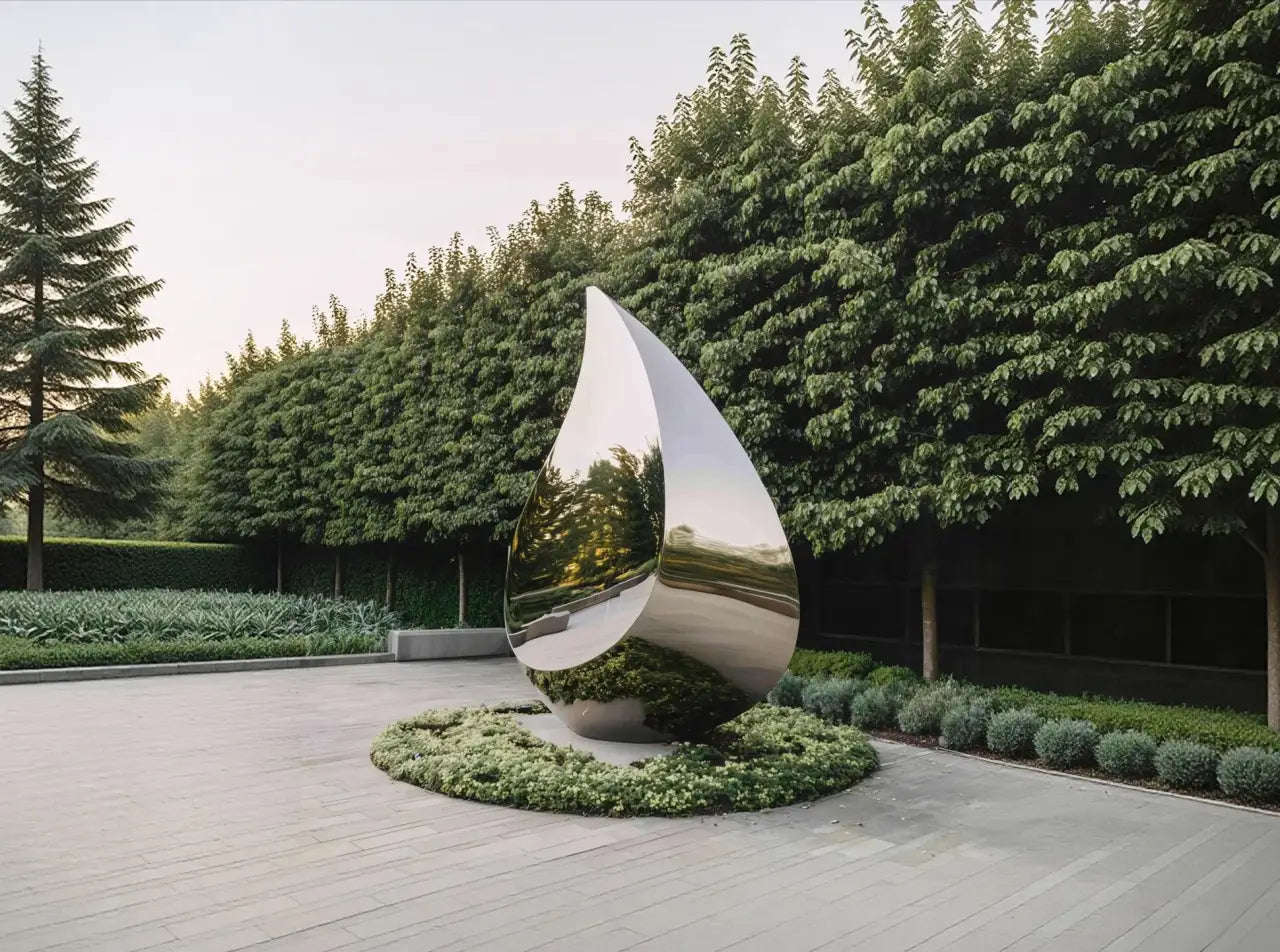 Can Outdoor Sculptures Handle Snow and Ice?