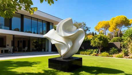 Creating a Focal Point with Contemporary Garden Sculptures
