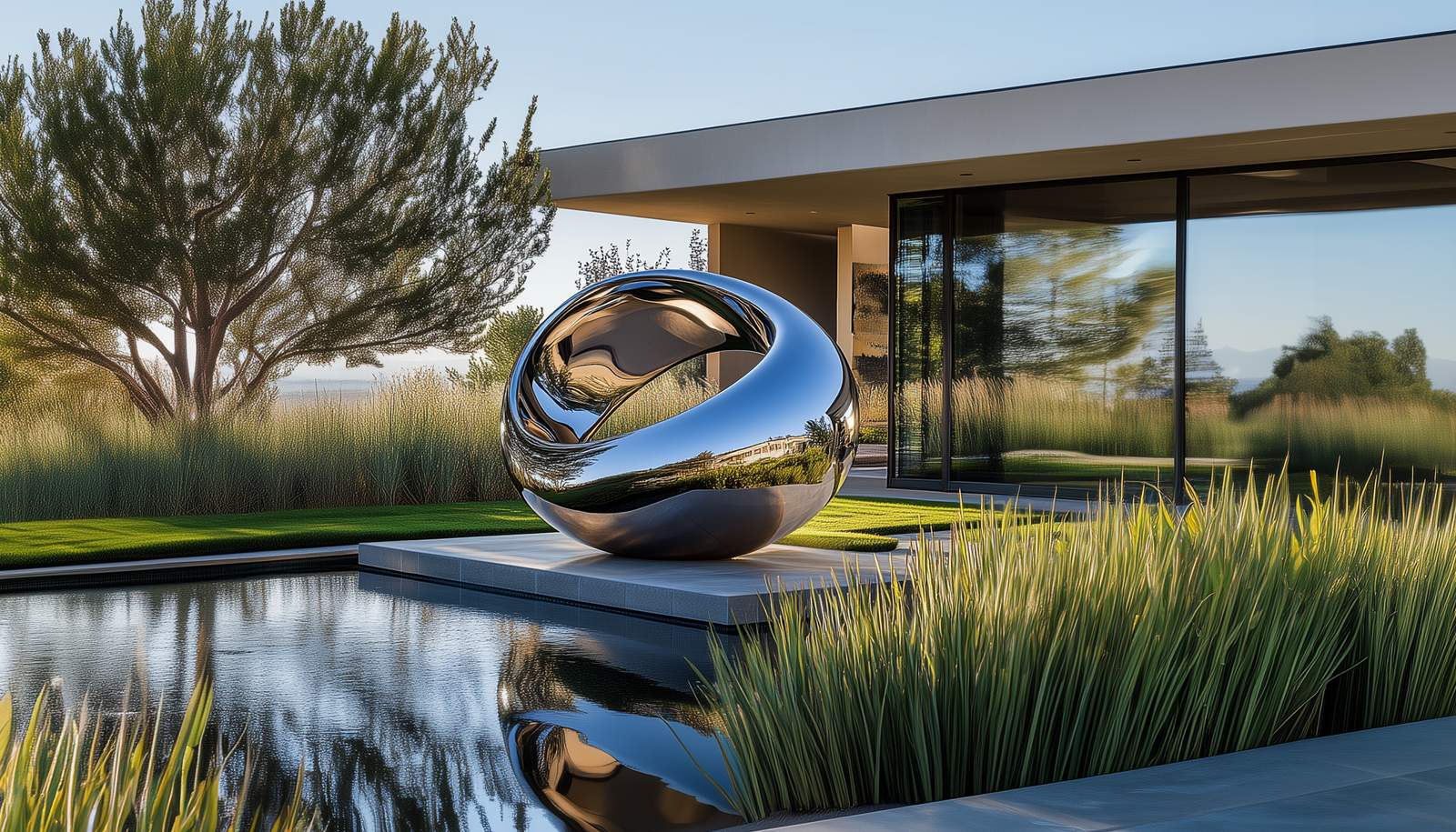 Finding Balance Between Nature and Geometry in Modern Sculpture
