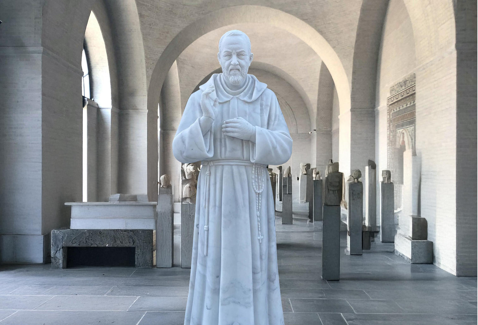 St. Padre Pio Statue-A Symbol of Faith, Devotion and Miracles