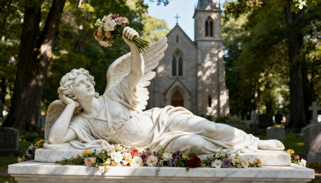 The Symbolism of Angels, Lions, and Saints in Classical Sculpture