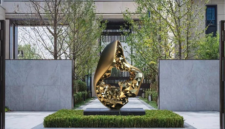 PREMIER Abstract Art Sculpture Custom Modern Stainless Steel Sculpture PSSS-012