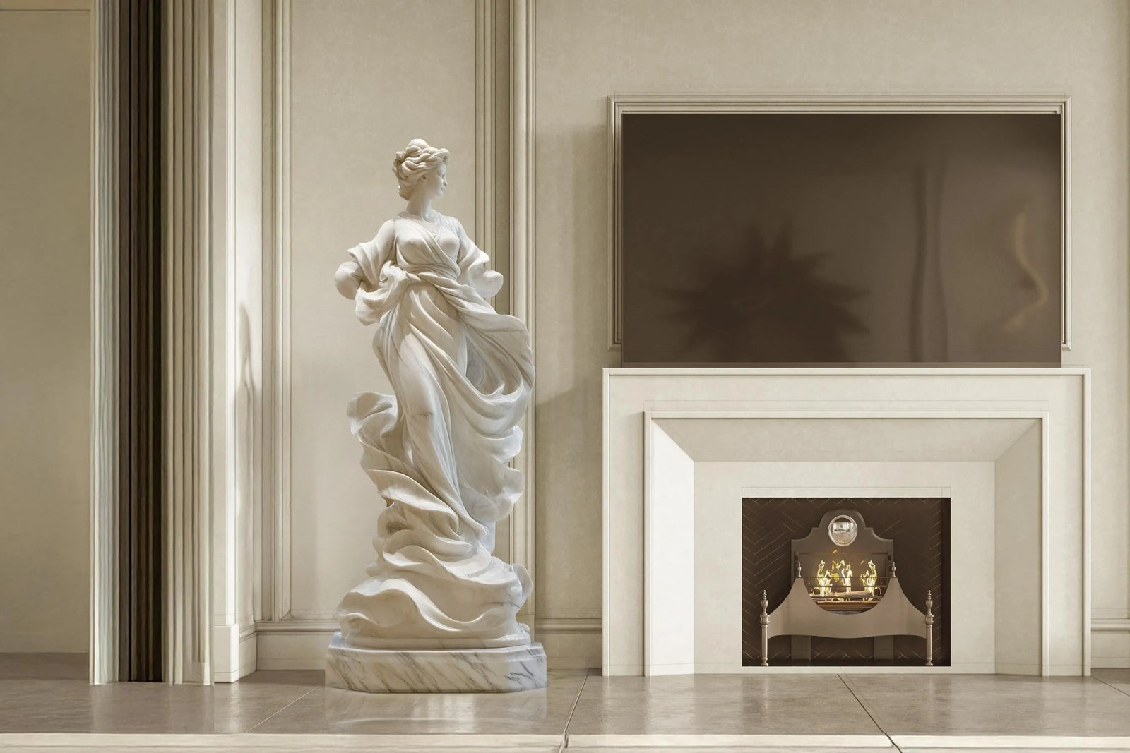 Interior Marble Sculpture