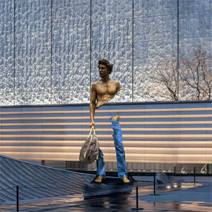 Park Bronze Sculpture