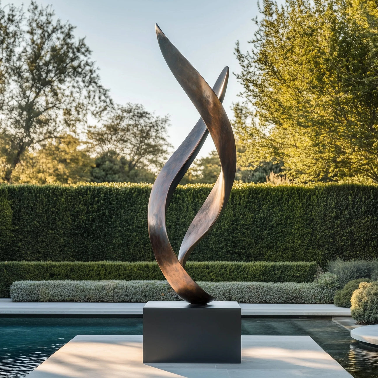 Modern Bronze Sculpture