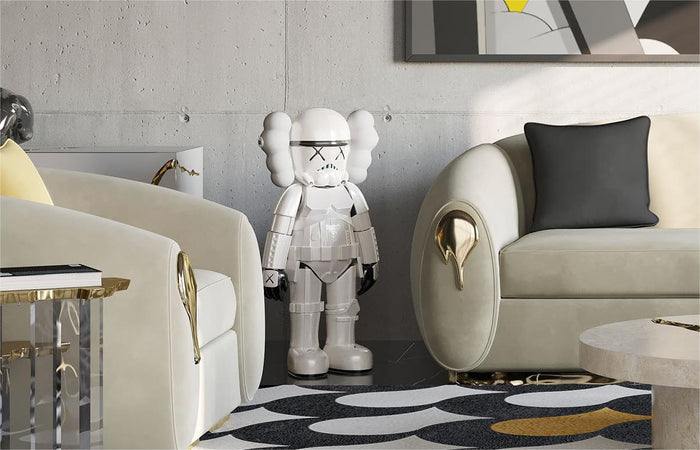 KAWS Star War Fiberglass Floor Sculpture