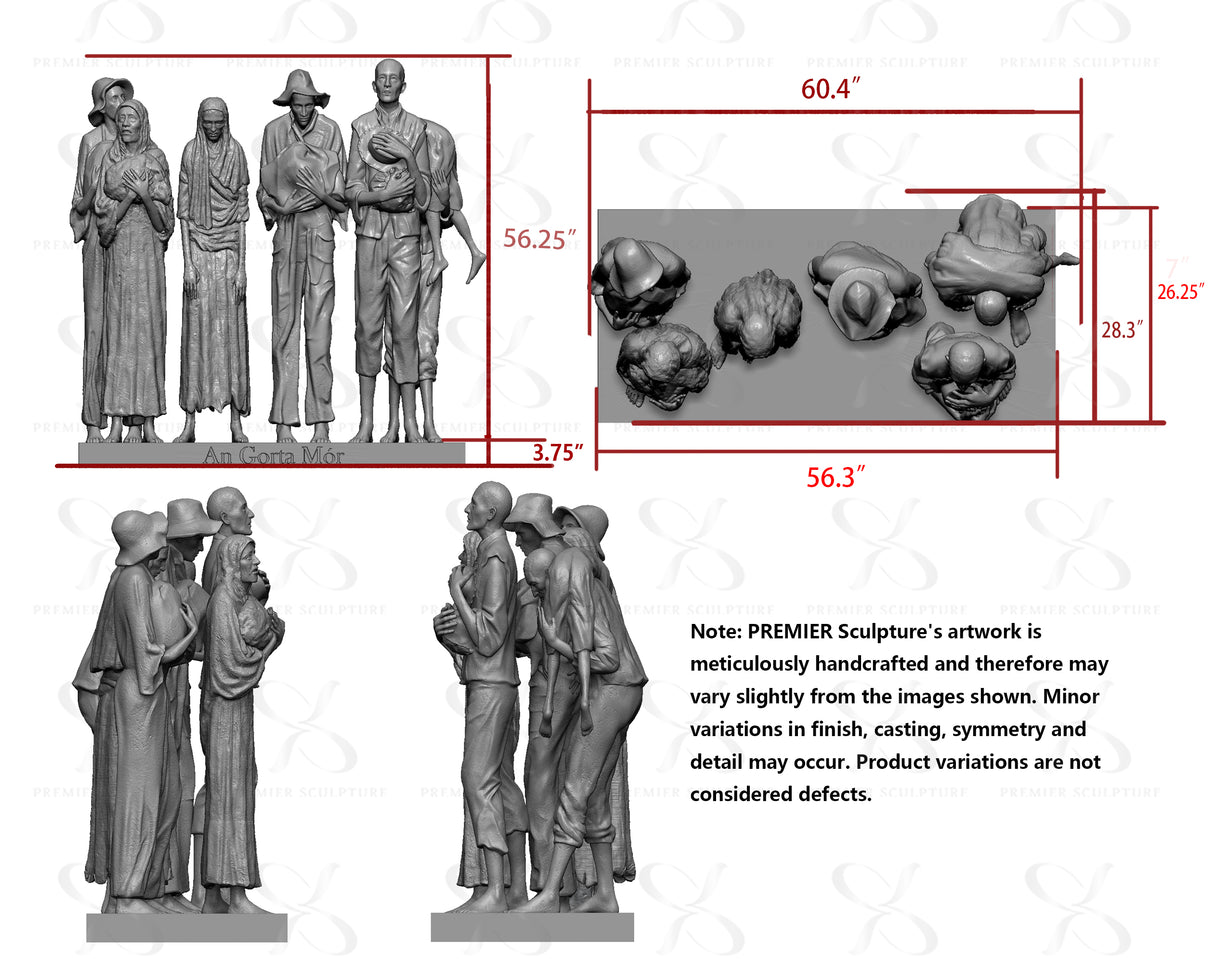 PREMIER Custom Bronze Sculpture——50% Deposit payment for Albert Manifold