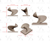 PREMIER Custom Stainless Steel Sculpture 40.4"W x 36"H x 34.6"D PSIS-001