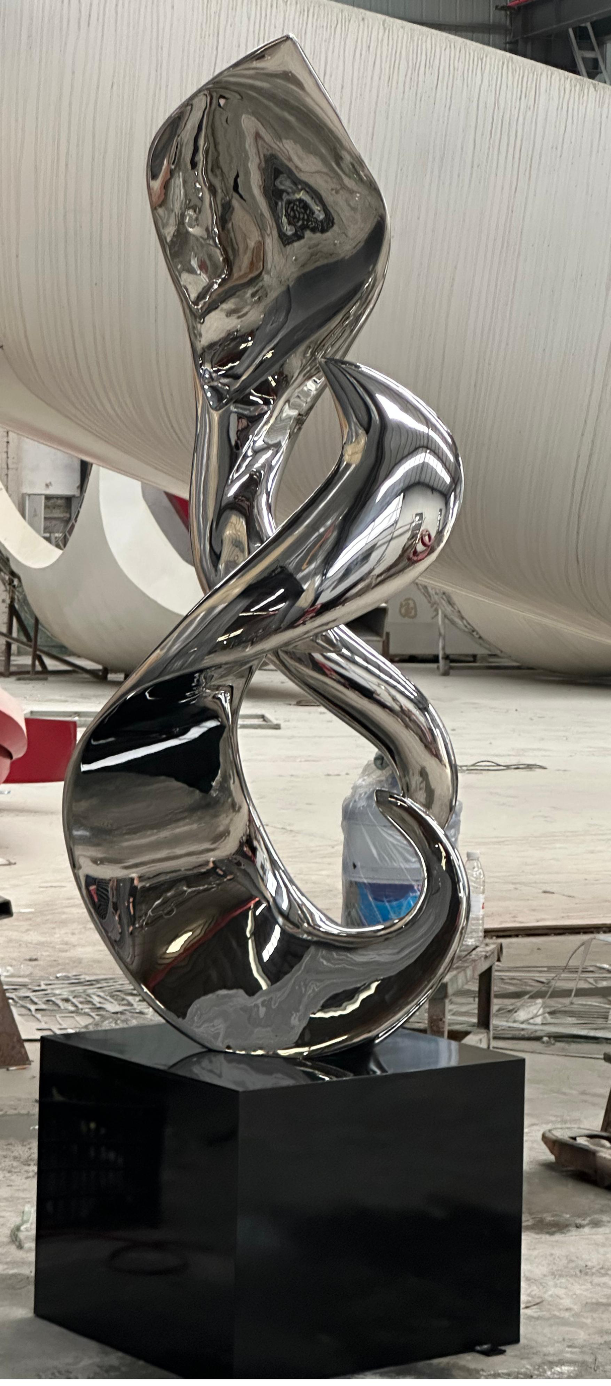 PREMIER  Stainless Steel Abstract Sculpture for Modern Space PSSS-055-#PRS1066-Rest of Payment Custom Link for Kiko & Anthony Snoddy