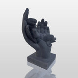 PREMIER Little Angel Marble Sculpture 27.6"W x 40"H x 24.7"D PSIS-002-Marble sculpture-PREMIER SCULPTURE