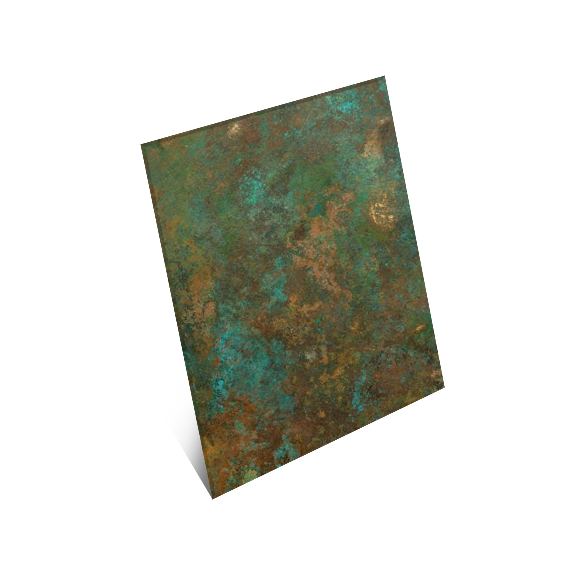 PREMIER SCULPTURE Bronze Samples-Mint Green Patina